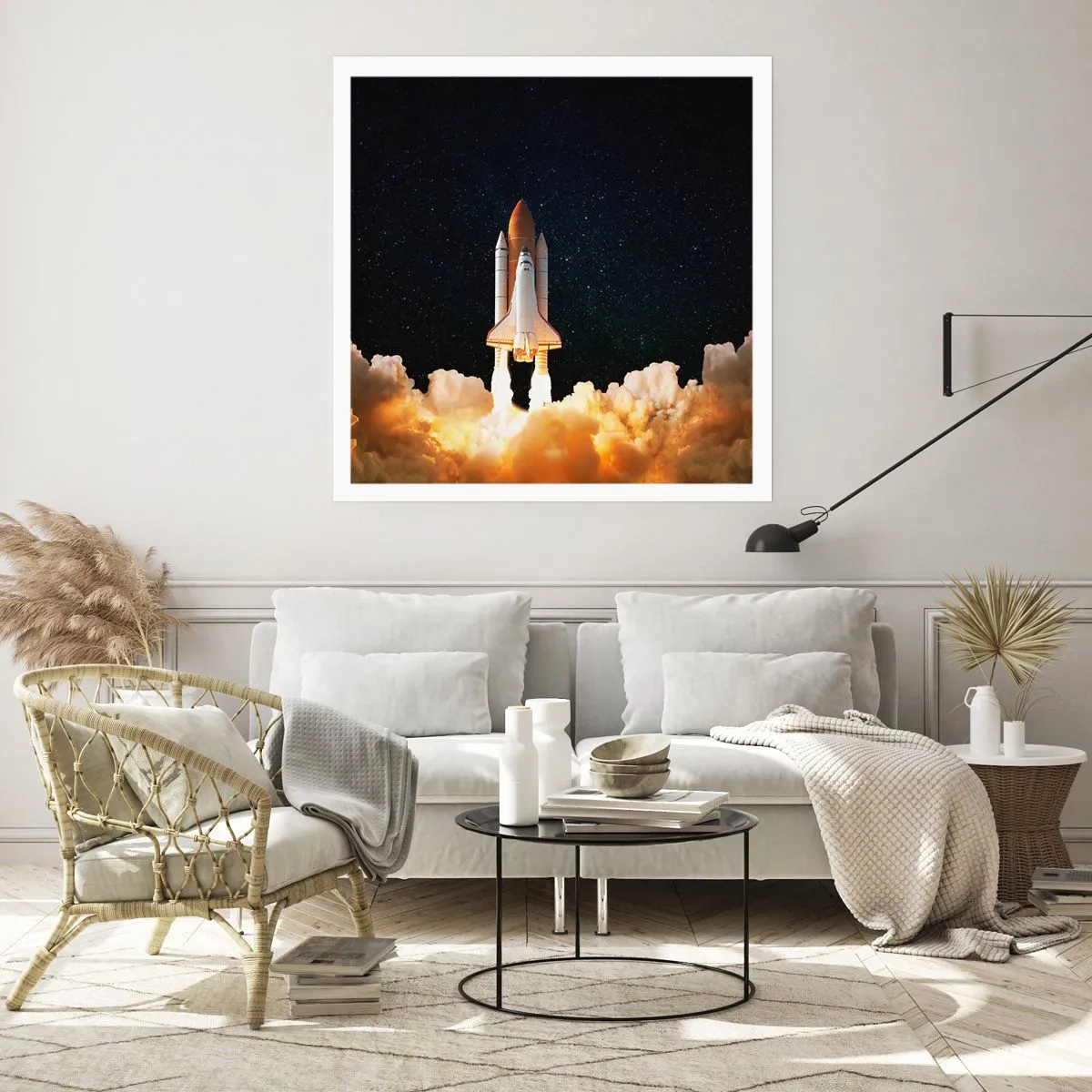 Affiche - Poster - Ad astra! - 30x30 cm