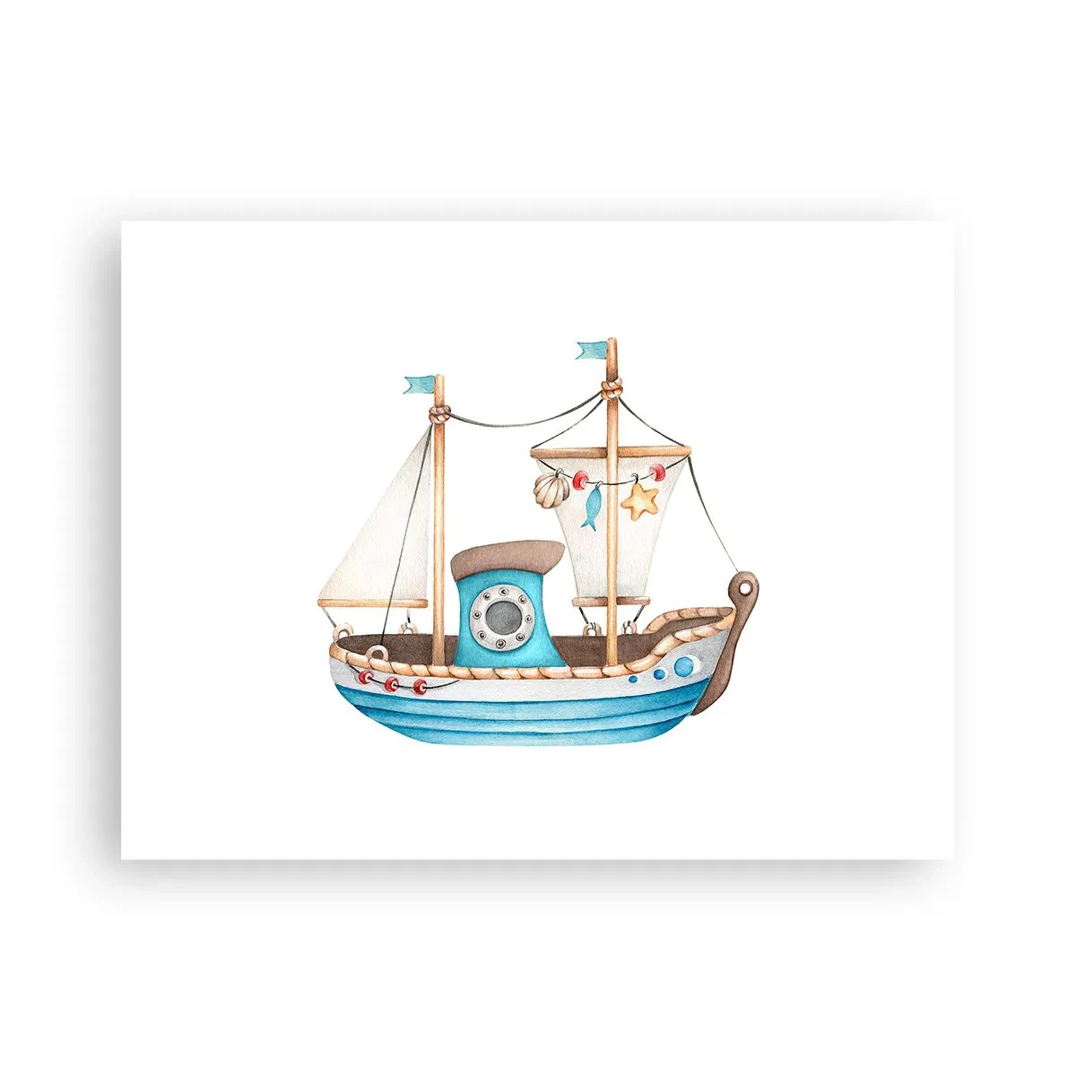 Affiche - Poster - Ohé, l'aventure ! - 40x30 cm