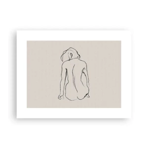 Affiche - Poster - Femme nue - 40x30 cm