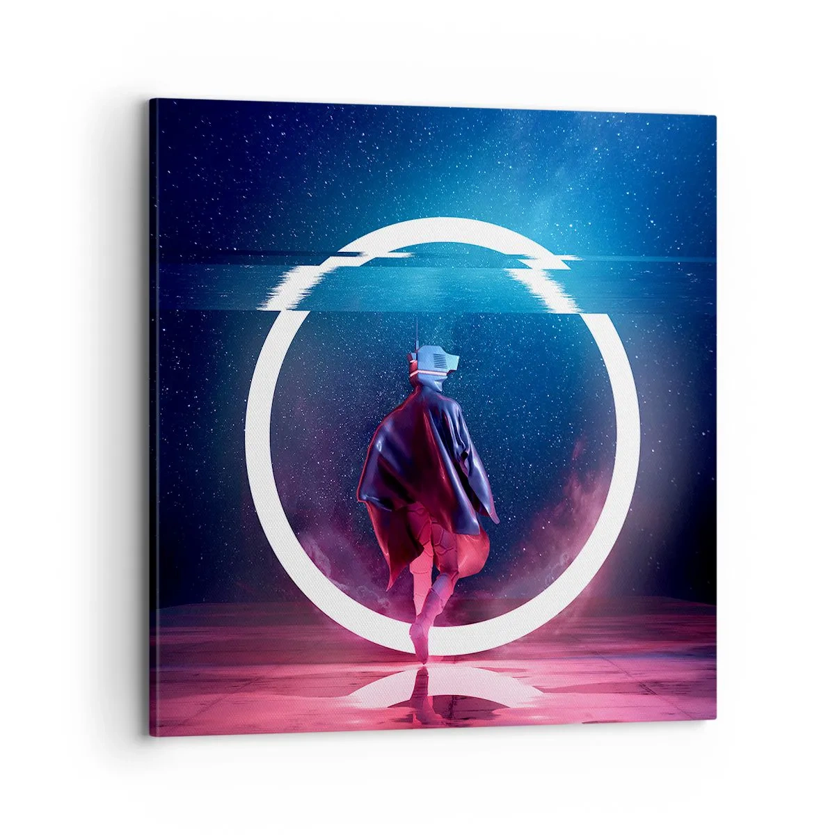 Impression sur toile - Image sur toile - Entre deux mondes - 70x70 cm