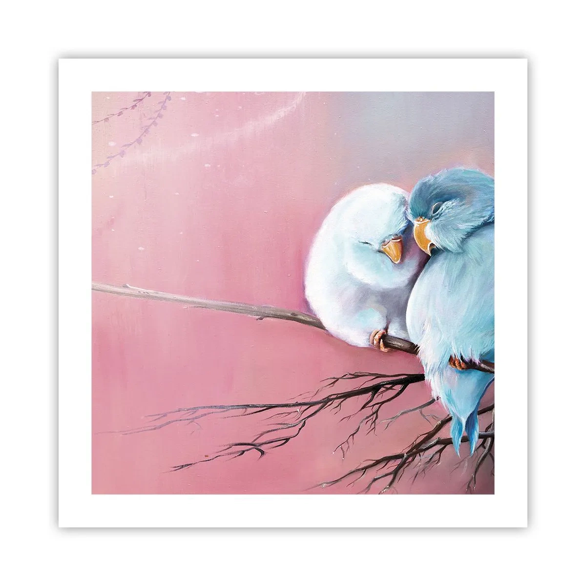 Affiche - Poster - Que dire de plus?... - 50x50 cm