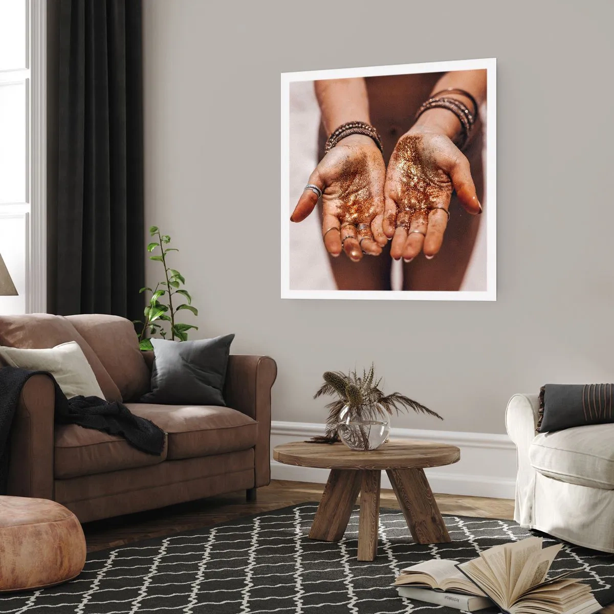 Affiche - Poster - Un don pour vous - 60x60 cm