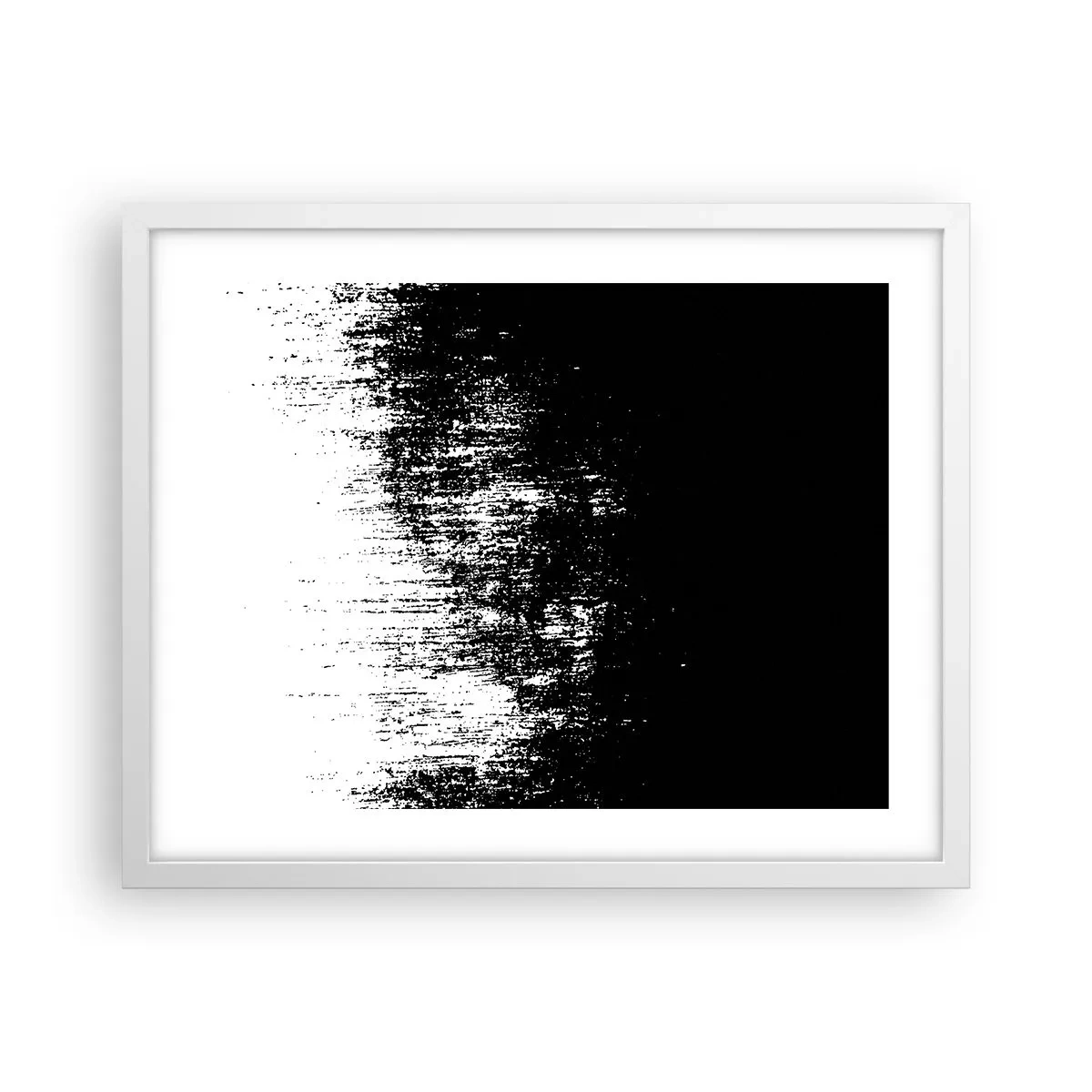 Affiche dans un cadre blanc - Poster - Et le gagnant est ... - 50x40 cm