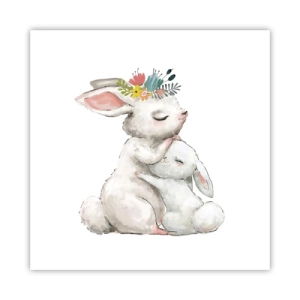 Affiche - Poster - Maman irremplaçable - 60x60 cm