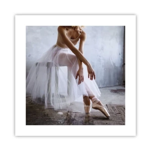 Affiche - Poster - Avant que les lumières de la rampe ne clignotent - 40x40 cm