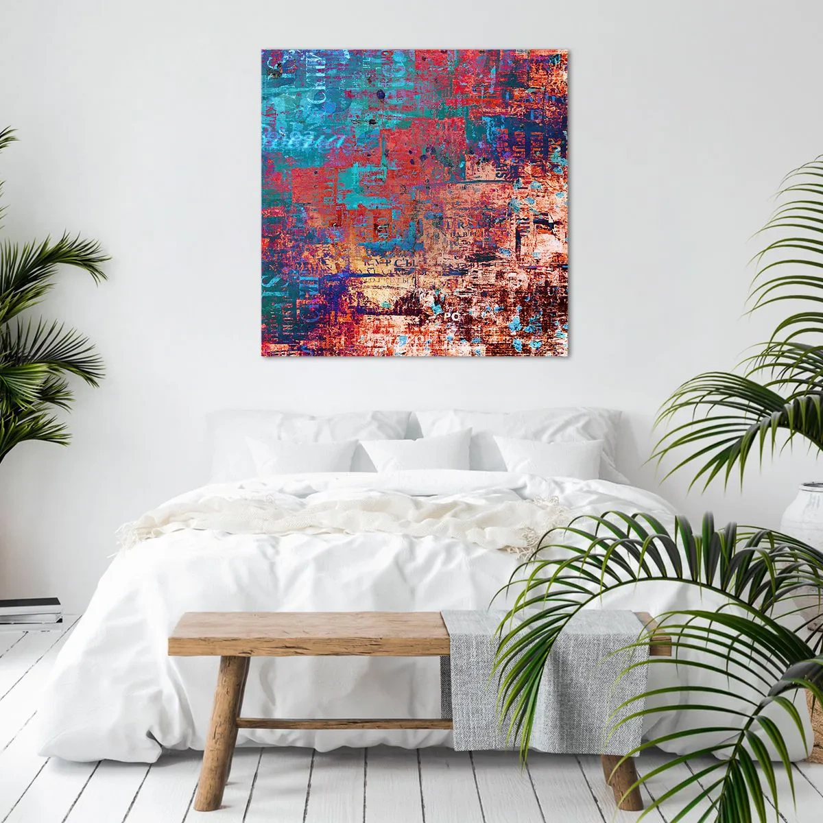 Impression sur toile - Image sur toile - Mémoire et oubli - 70x70 cm
