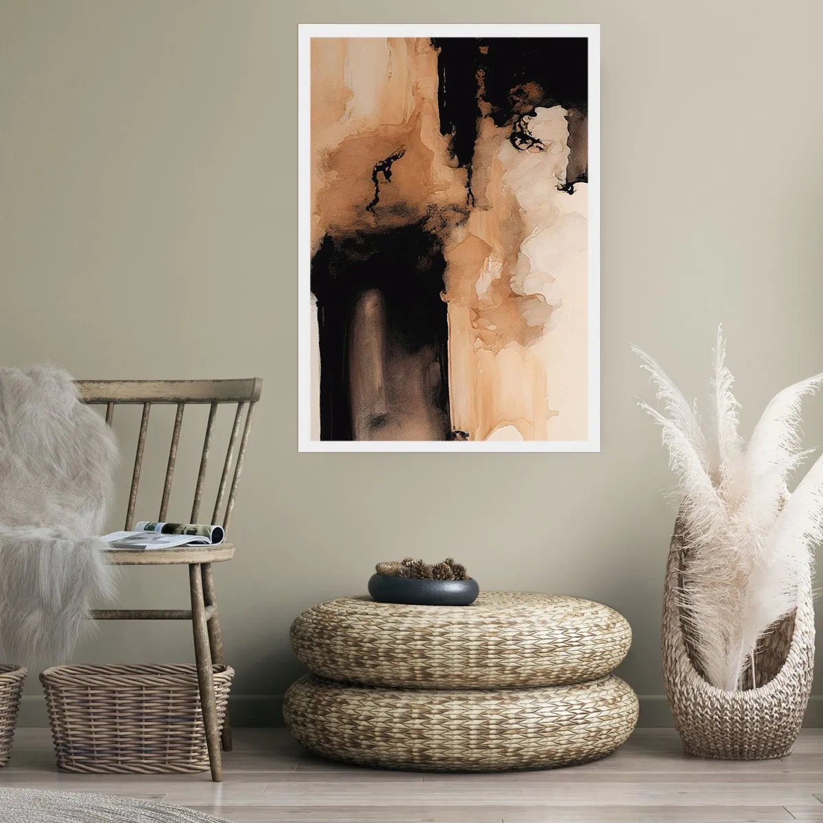 Affiche - Poster - Une abstraction intrigante - 70x100 cm