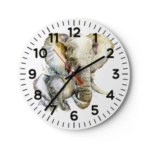 Horloge murale - Pendule murale - Rien ne peut égaler maman - 40x40 cm