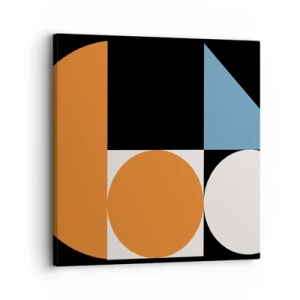 Impression sur toile - Image sur toile - Rangement de figures - 30x30 cm