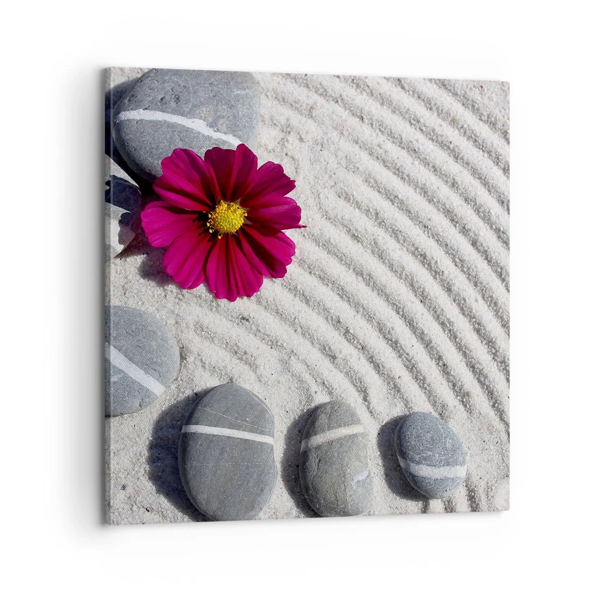 Impression sur toile - Image sur toile - Énergie et paix du cercle magique de la nature - 60x60 cm