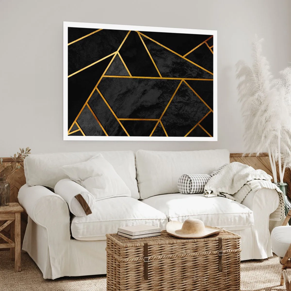 Affiche - Poster - Obscurité et éclat - 70x50 cm