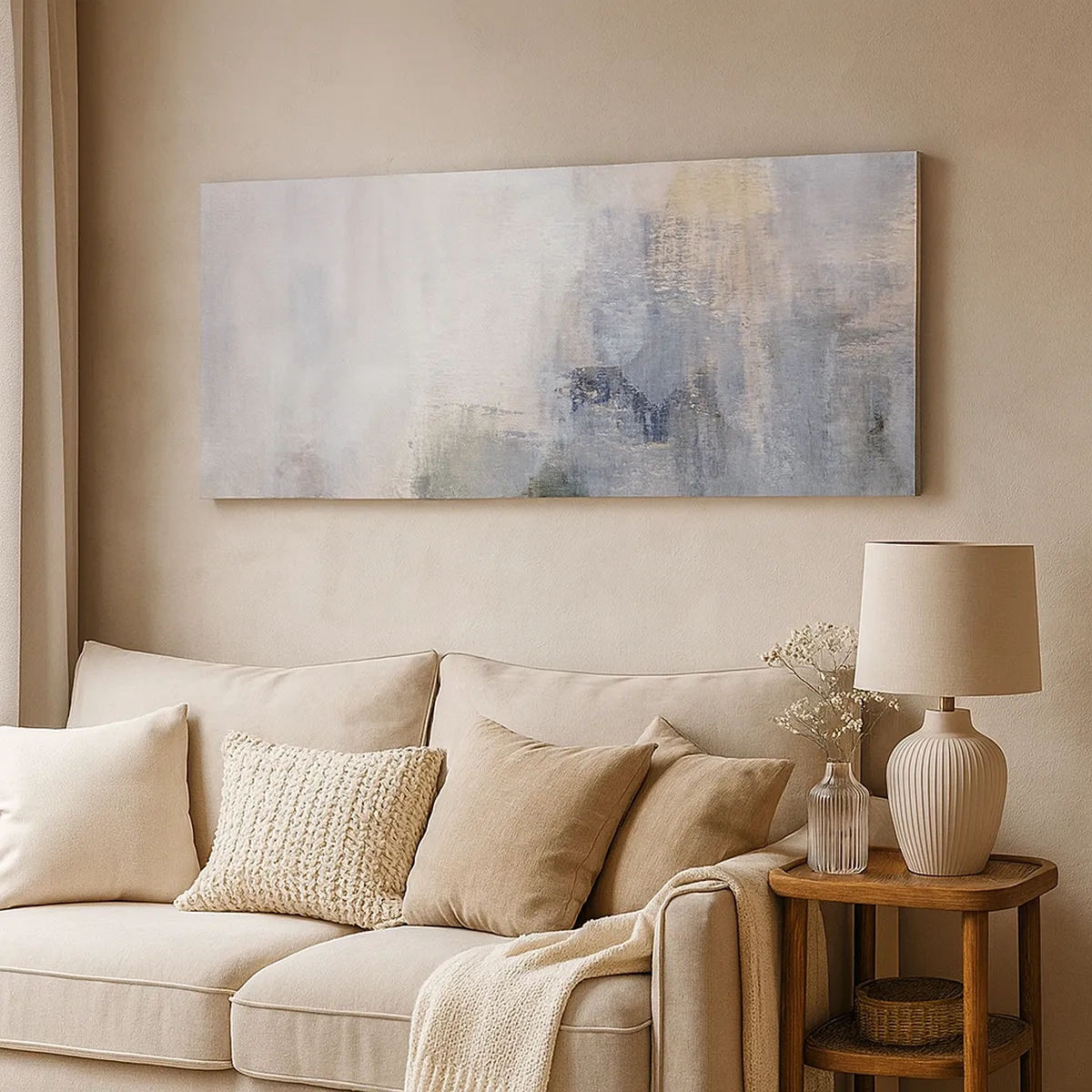 Impression sur toile - Image sur toile - Tonalités et accords de couleur - 30x30 cm