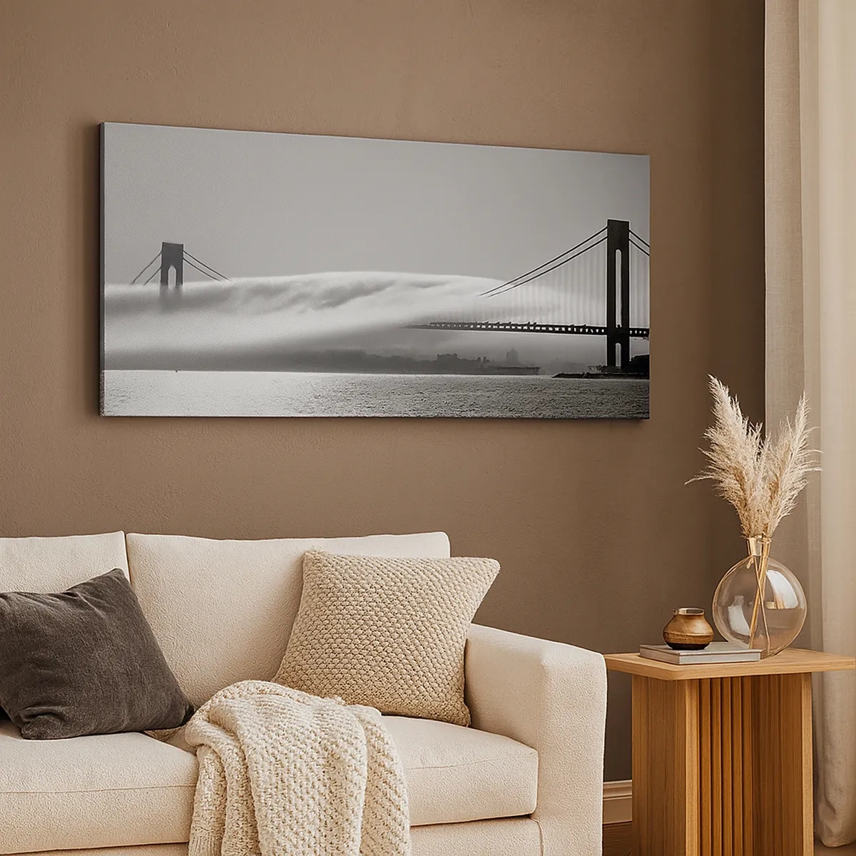 Impression sur toile - Image sur toile - Naviguez à travers les Portes des Étoiles - 30x30 cm