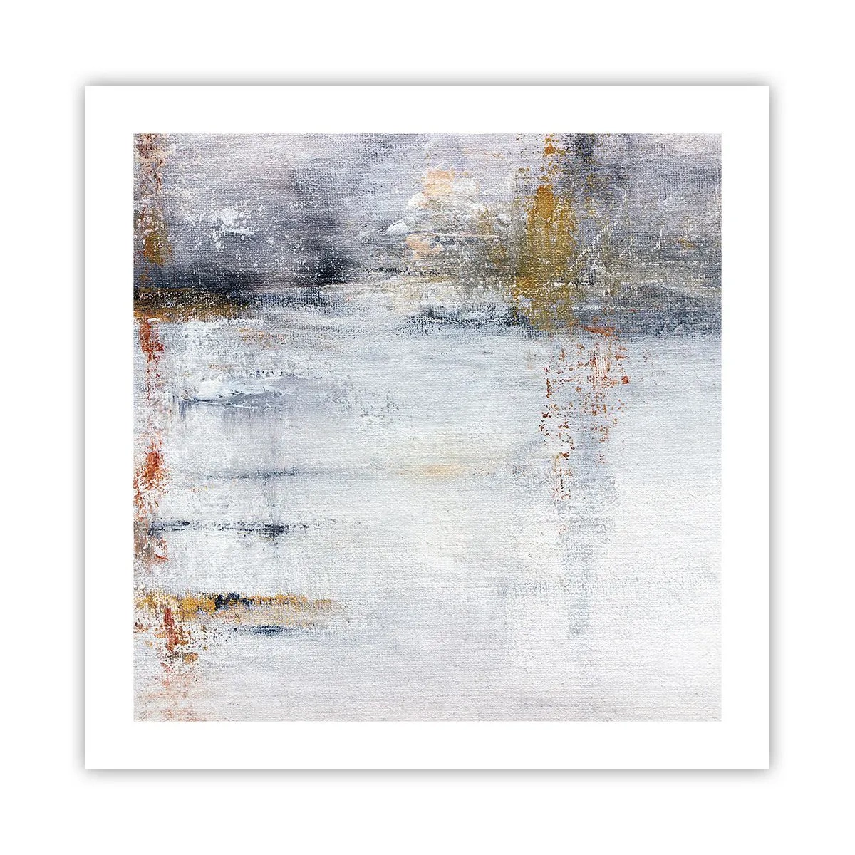 Affiche - Poster - Derrière l'air un rideau - 50x50 cm