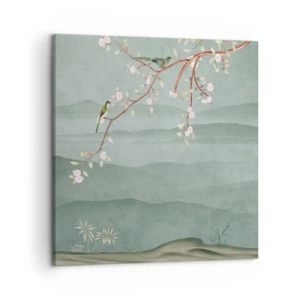 Impression sur toile - Image sur toile - Printemps oh c'est toi - 50x50 cm