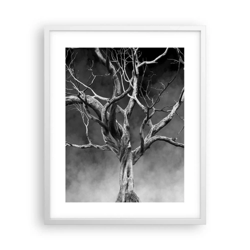 Affiche dans un cadre blanc - Poster - Primordial et sacré - 40x50 cm