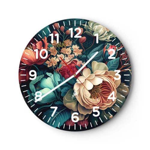 Horloge murale - Pendule murale - le charme du 19ème siècle - 30x30 cm