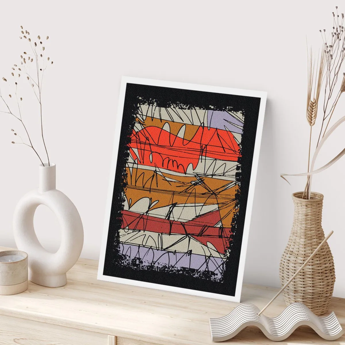 Affiche - Poster - Composition spontanée - 40x50 cm