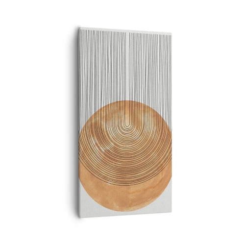 Impression sur toile - Image sur toile - Composition solaire - 55x100 cm