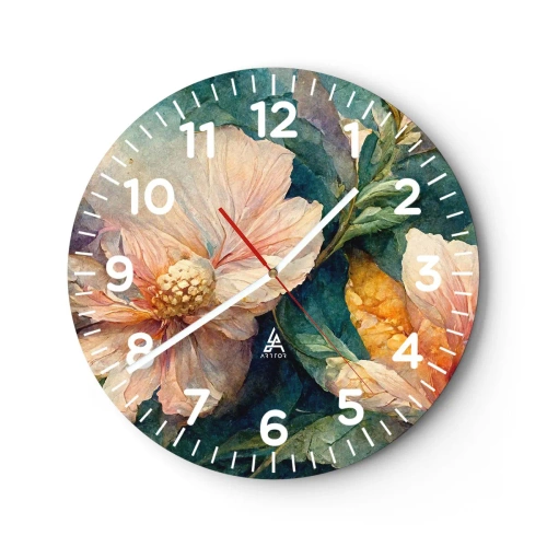 Horloge murale - Pendule murale - Uniquement de la subtilité - 30x30 cm