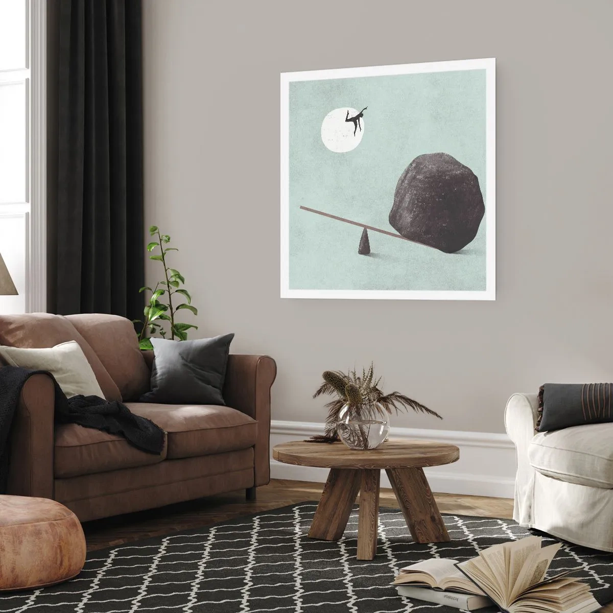 Affiche - Poster - Réalisation de ses rêves - 30x30 cm