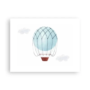 Affiche - Poster - Entièrement dans les nuages - 40x30 cm