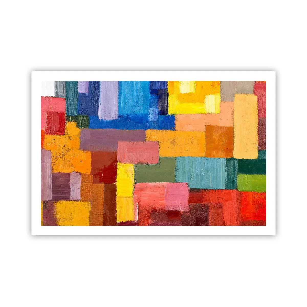 Affiche - Poster - Chacun est différent, tout est coloré - 91x61 cm