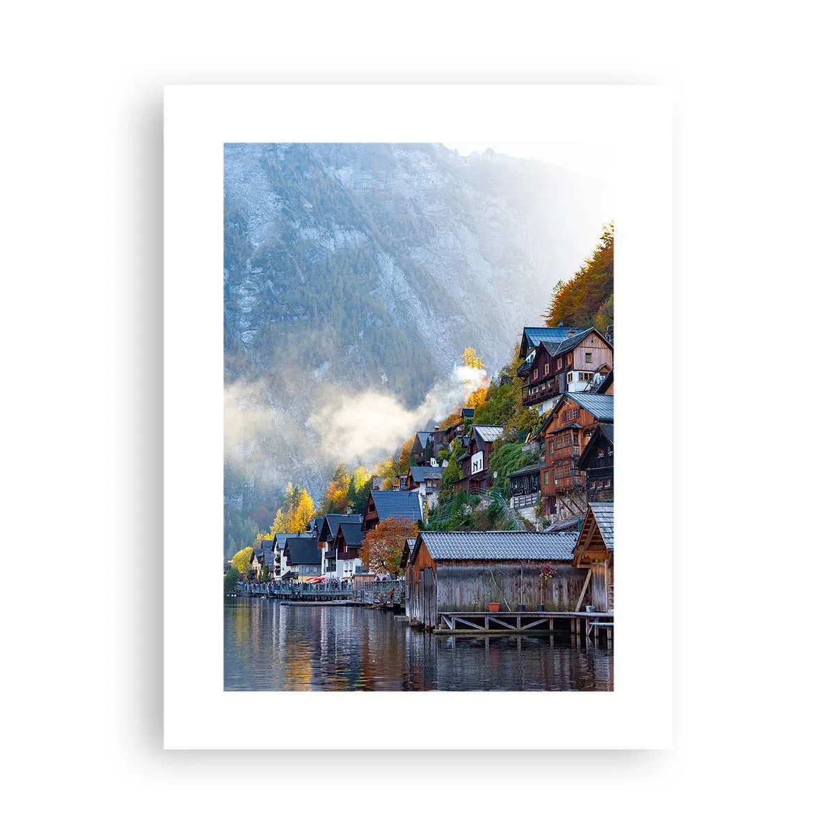 Affiche - Poster - Ambiance alpine - 30x40 cm