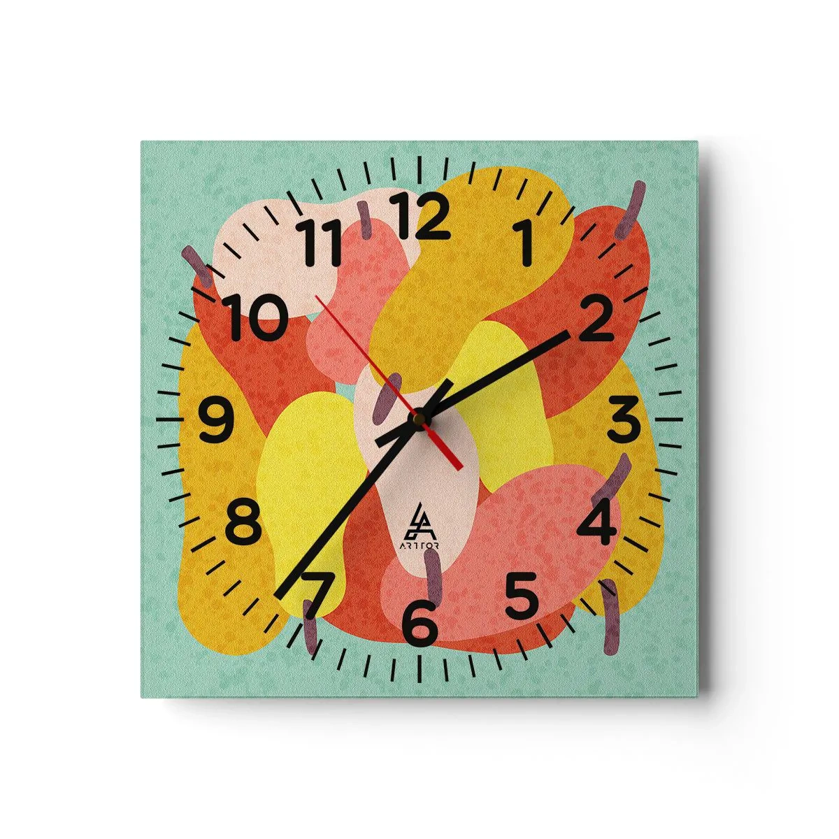 Horloge murale - Pendule murale - Essayez le soleil d'été - 30x30 cm