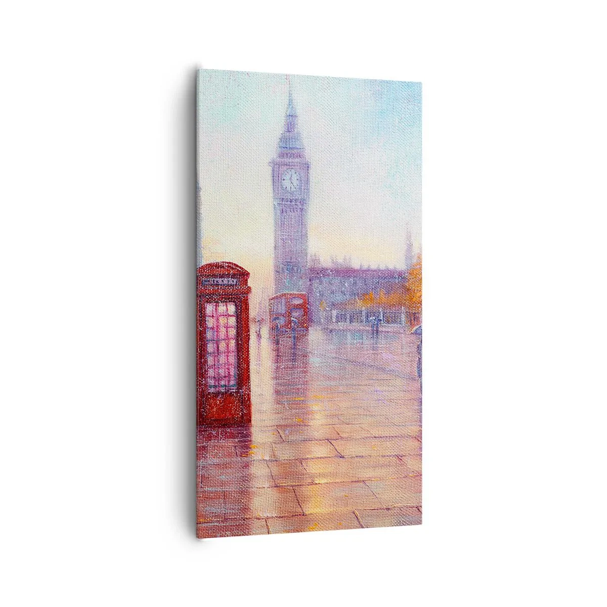 Impression sur toile - Image sur toile - Jour automnal londonien - 65x120 cm
