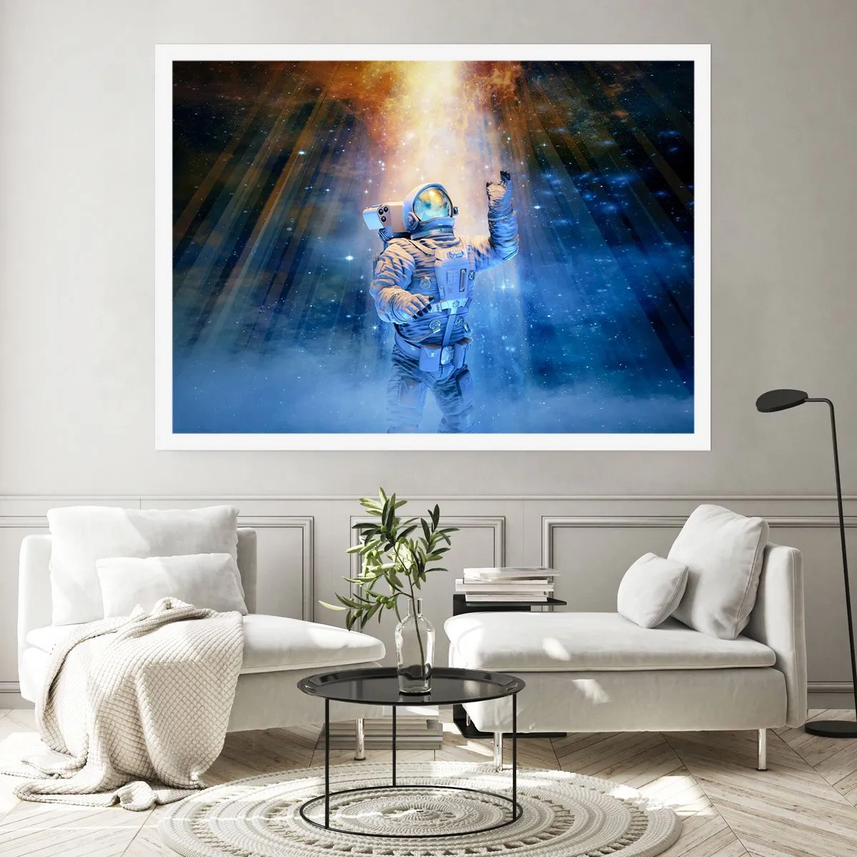 Affiche - Poster - Enfin arrivé - 70x50 cm