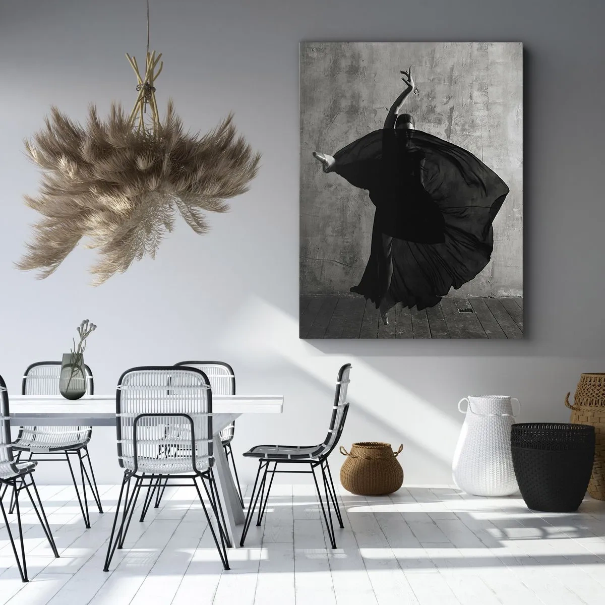 Impression sur toile - Image sur toile - Pas plein de passion - 45x80 cm