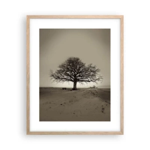 Affiche dans un chêne clair - Poster - D'ici à l'éternité - 40x50 cm