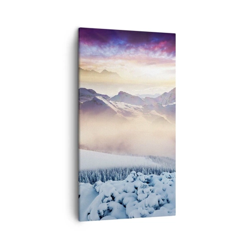 Impression sur toile - Image sur toile - La force et la pureté de la nature - 45x80 cm