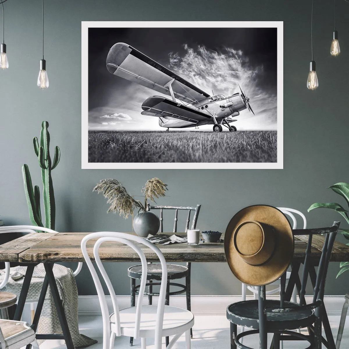 Affiche - Poster - Le pèlerin ailé - 91x61 cm