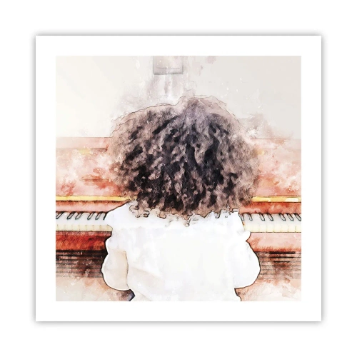 Affiche - Poster - Dans un nouveau monde - 50x50 cm