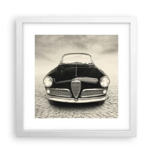 Affiche dans un cadre blanc - Poster - Et alors! Tu ne m'aime pas? - 30x30 cm