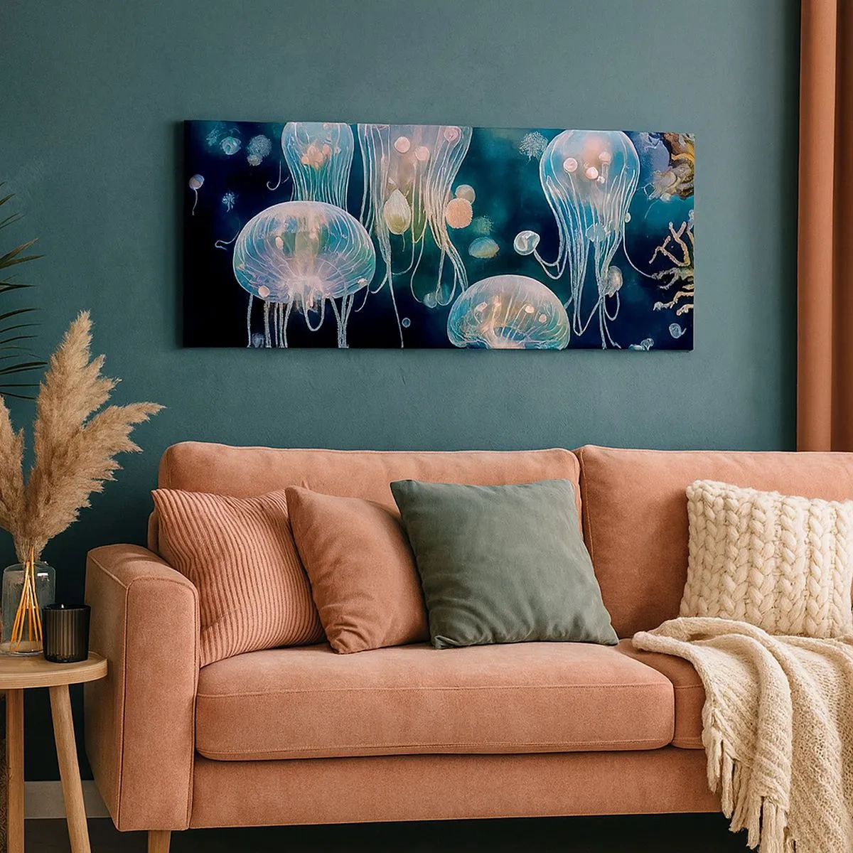 Impression sur toile - Image sur toile - Ballon sous-marin - 100x40 cm