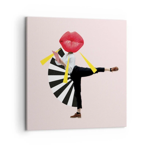 Impression sur toile - Image sur toile - Pop-art surréaliste - 50x50 cm