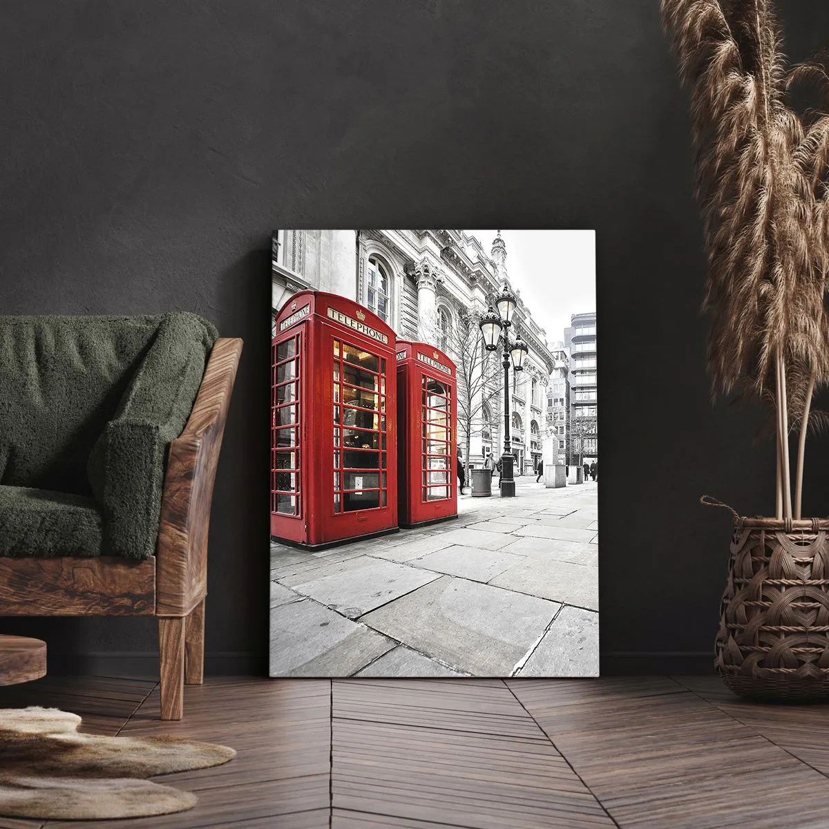 Impression sur toile - Image sur toile - Welcome to London - 65x120 cm