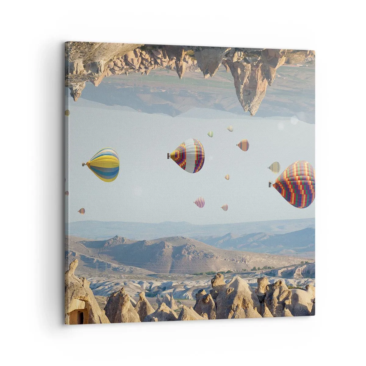 Impression sur toile - Image sur toile - Ici, tout est possible - 60x60 cm