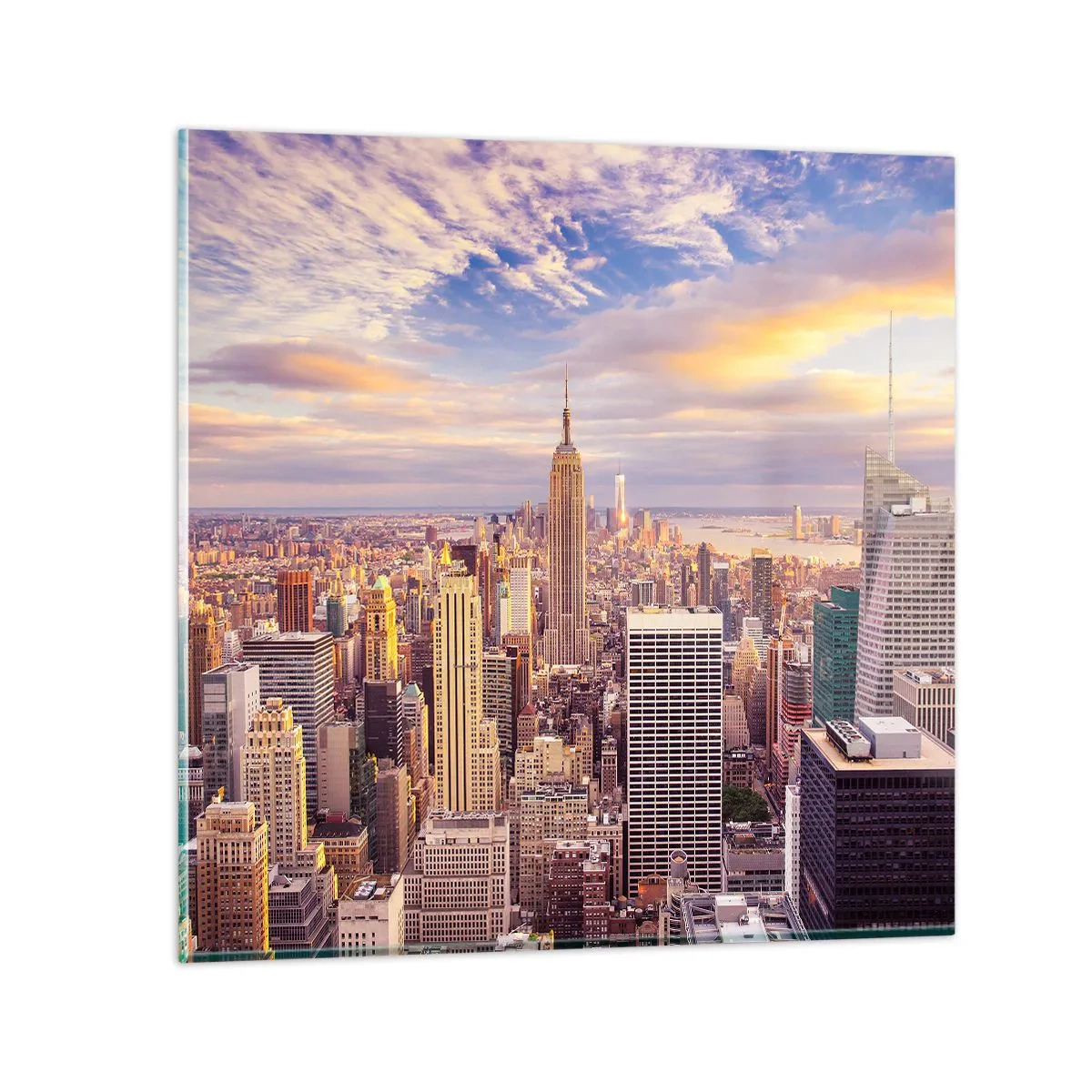 Impression sur verre - Image sur verre - Atteindre les nuages ​​eux-mêmes - 30x30 cm