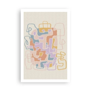 Affiche - Poster - Labyrinthe – une aventure joyeuse - 61x91 cm