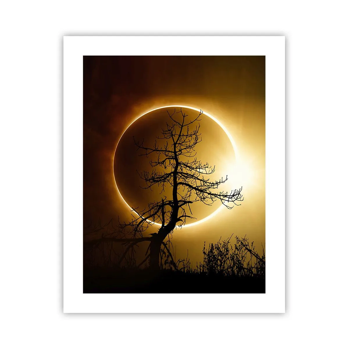 Affiche - Poster - Éclipse totale - 40x50 cm