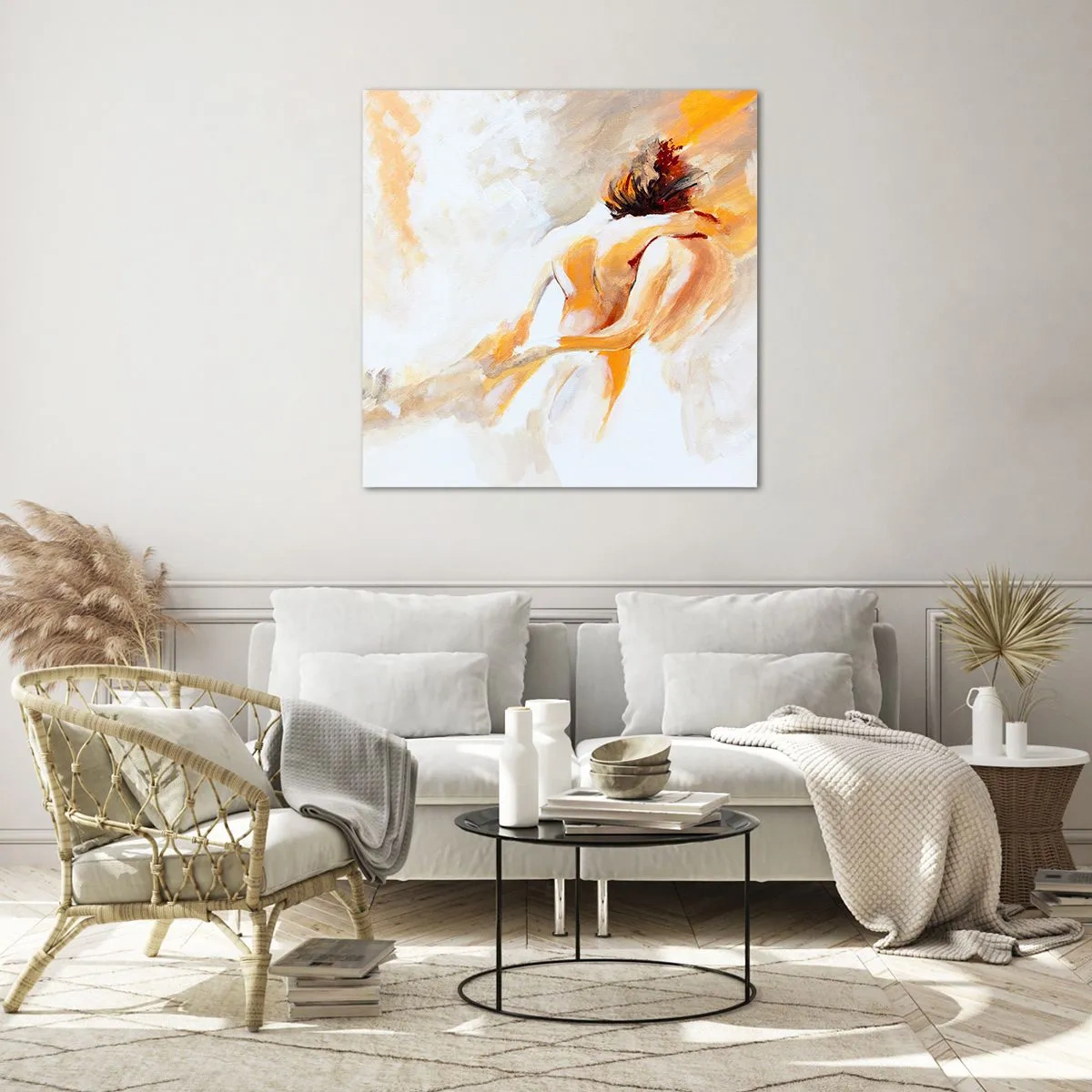 Impression sur verre - Image sur verre - Proximité dans le ciel - 70x70 cm