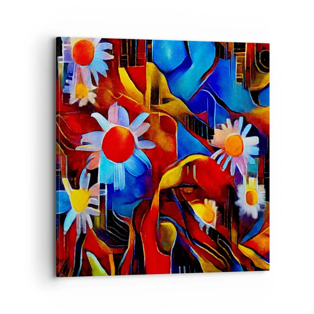 Impression sur toile - Image sur toile - Les couleurs de la vie - 70x70 cm