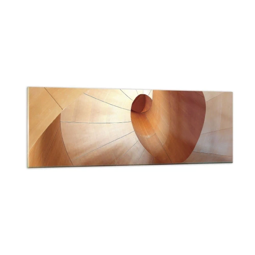 Impression sur verre - Image sur verre - Serpentin architectural - 90x30 cm