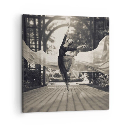 Impression sur toile - Image sur toile - La danse de l'esprit jardin - 50x50 cm