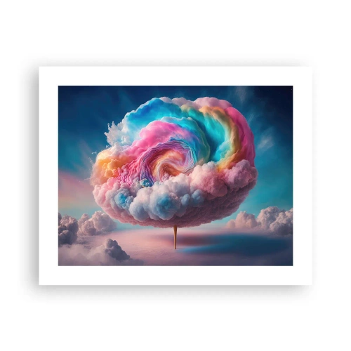 Affiche - Poster - Le rêve d'un parc d'attractions - 50x40 cm