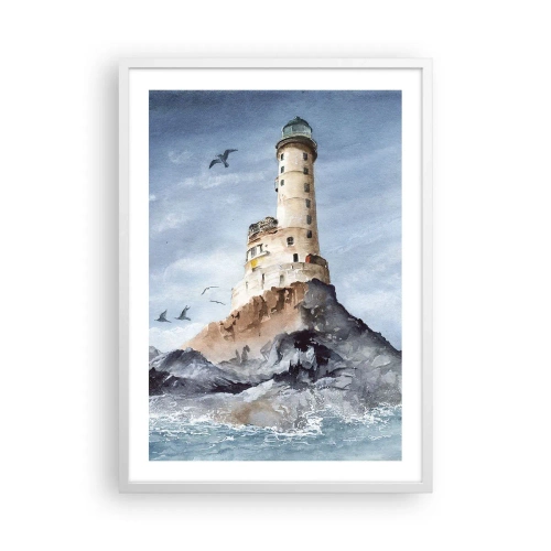 Affiche dans un cadre blanc - Poster - Invincible - 50x70 cm